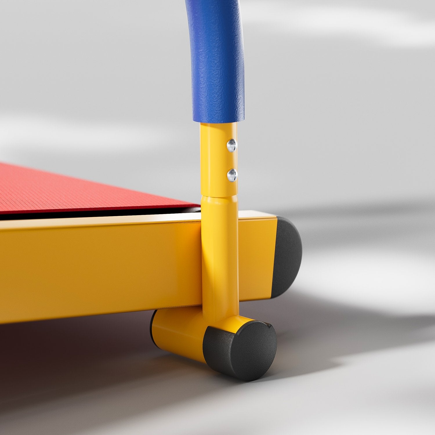 The anti-slip base of the BestGod kids treadmill, ensuring stability and preventing movement during exercise.