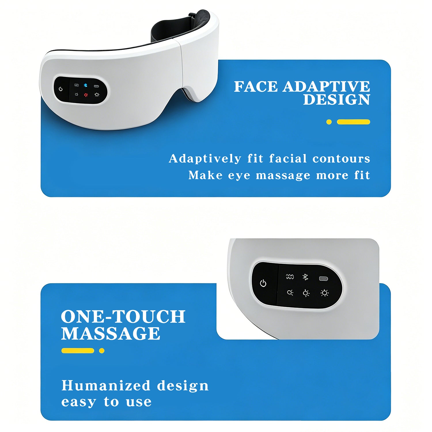 BESTGOD Eye Massager With Heat Vibration - BestGod®