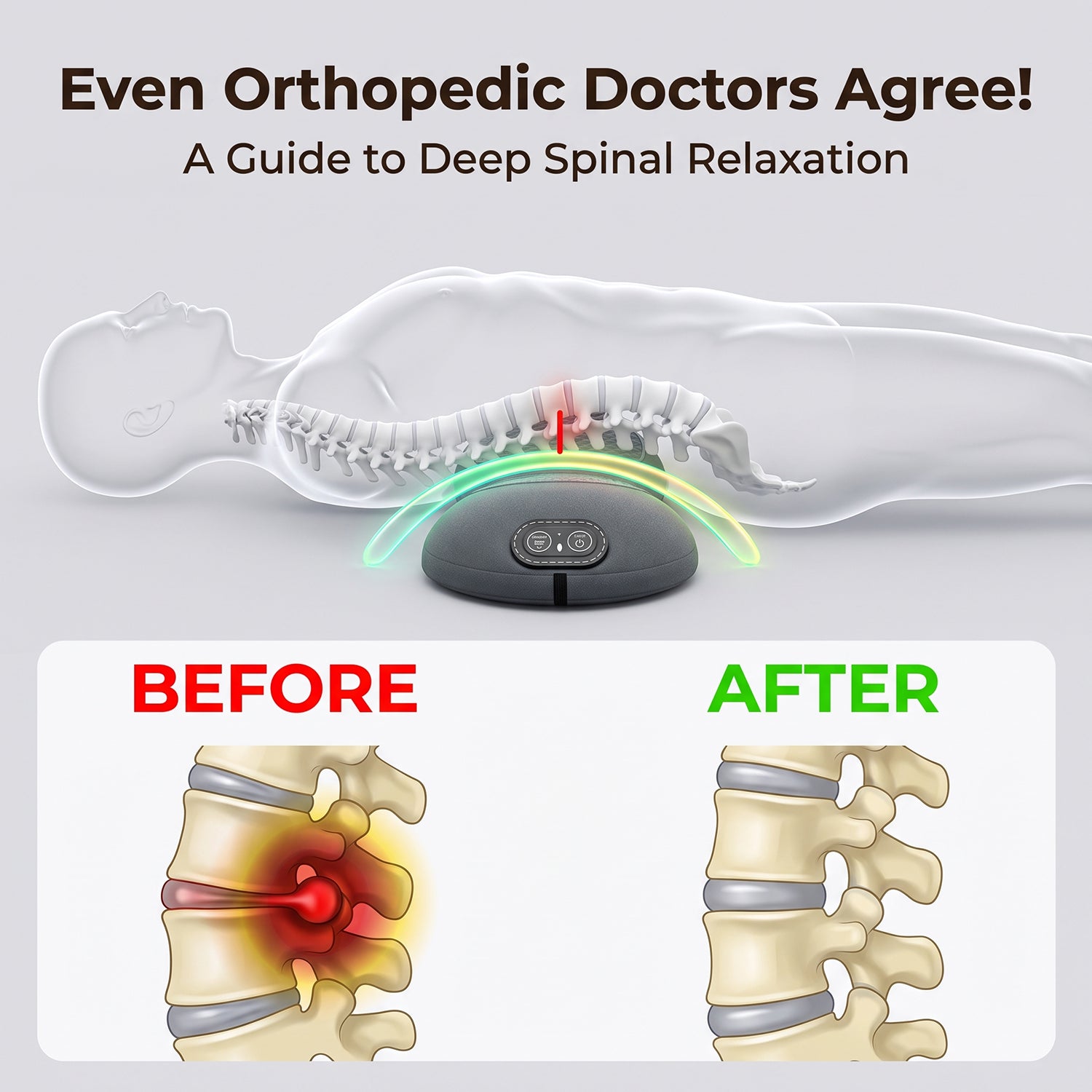BestGod Triple Fusion Massager for Back Relief BestGod®