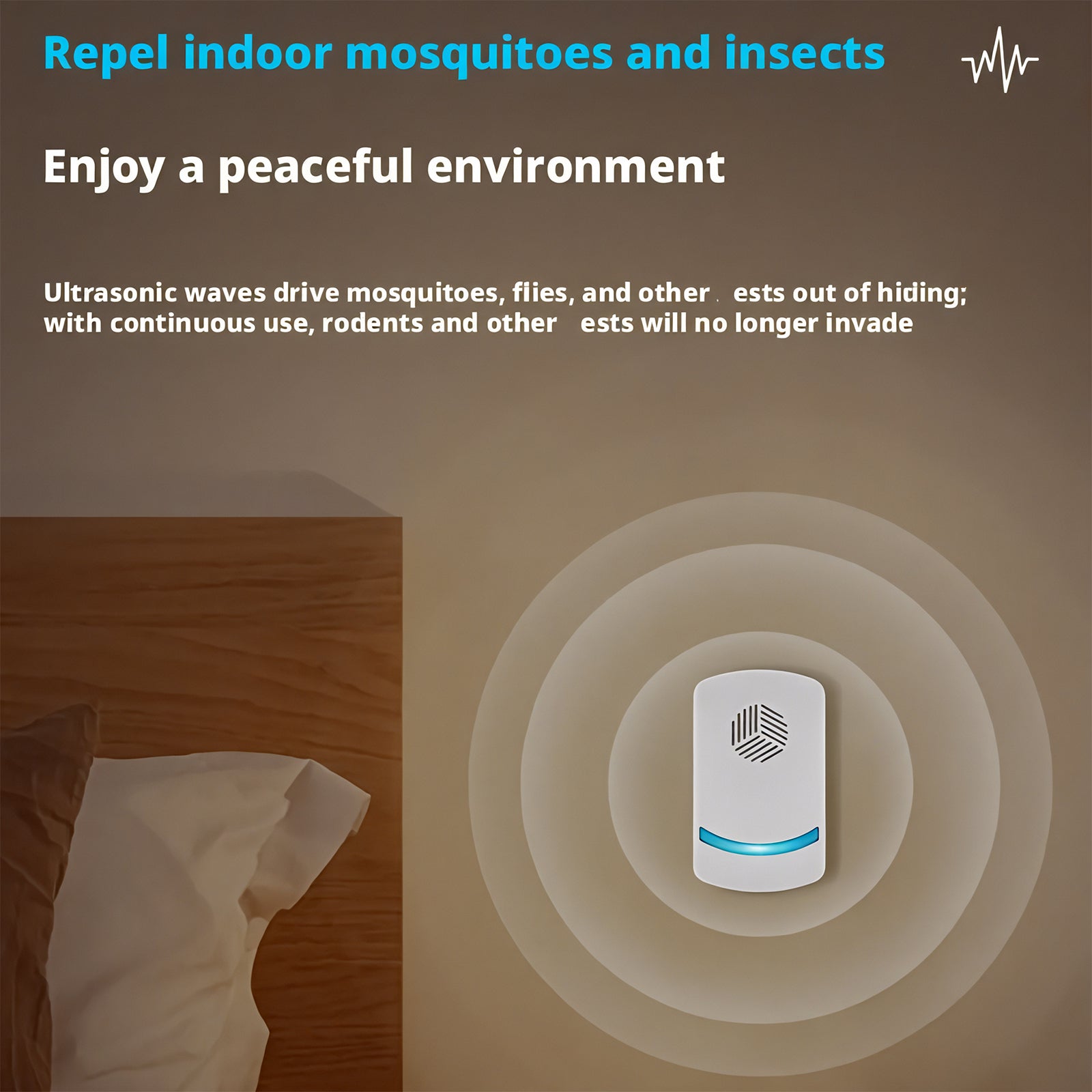 BestGod Safe Ultrasonic Pest Repeller(3-Pack) BestGod®