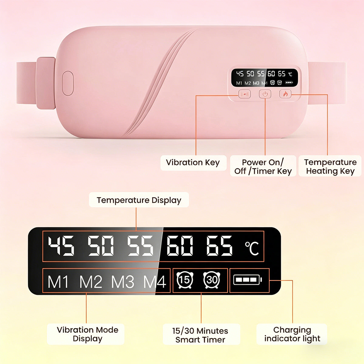 BESTGOD Massage Belt Smart Warm - BestGod®