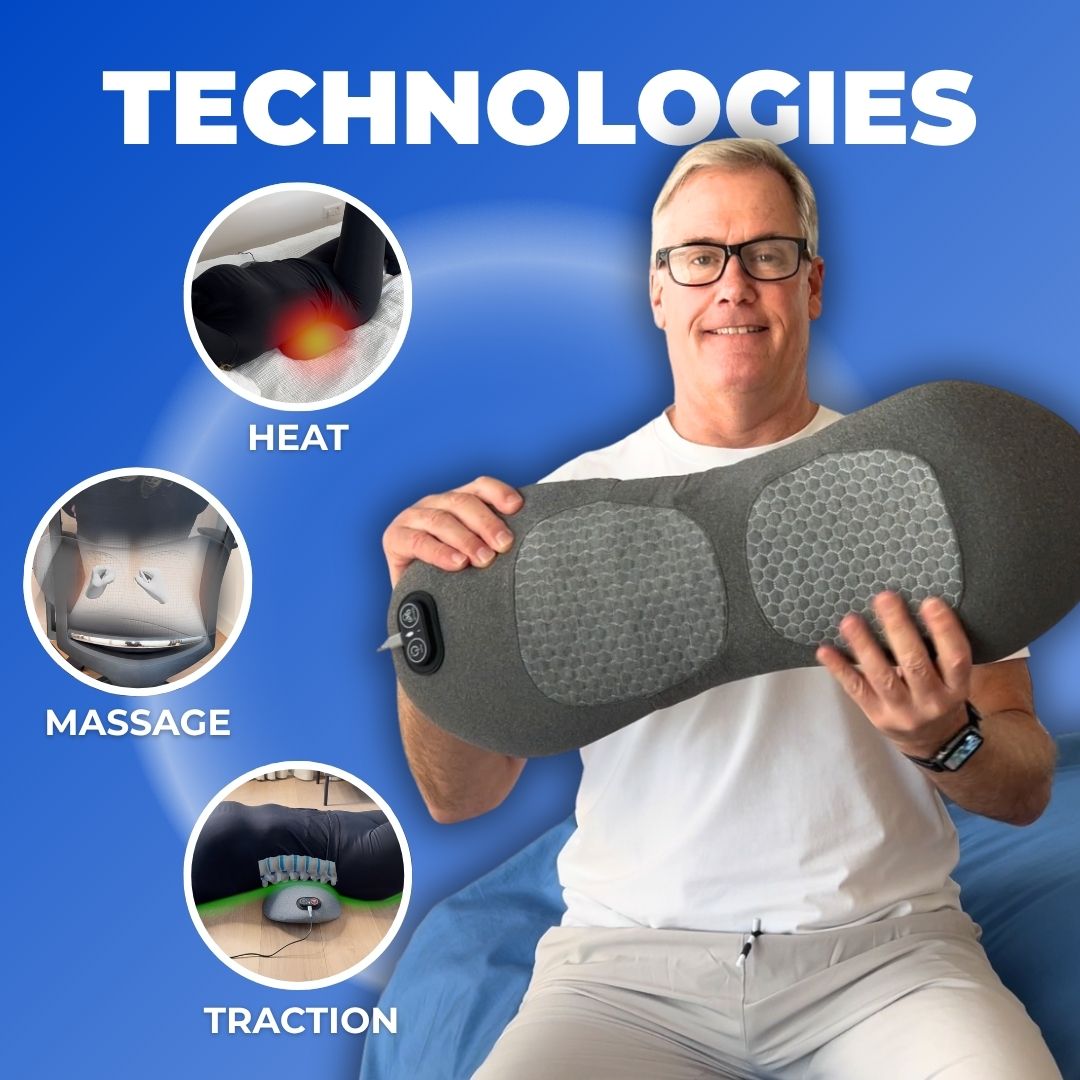 BESTGOD Triple Fusion Massager for Back Pain Relief - BestGod®