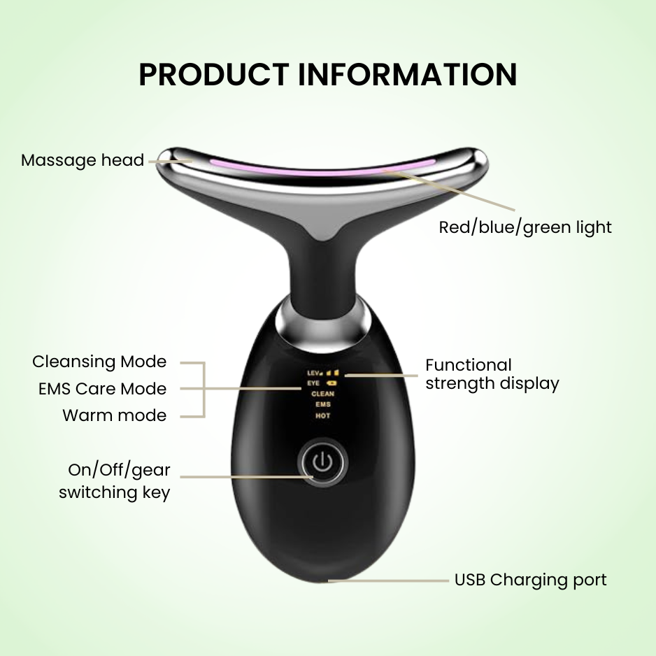 BESTGOD EMS Thermal Neck Lifting Massager - BestGod®