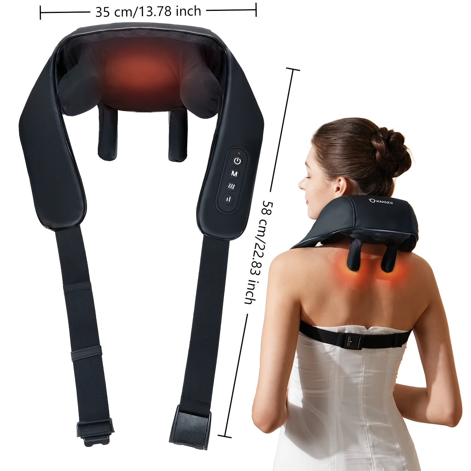 Cordless Neck & Shoulder Massager with Heat - BestGod®