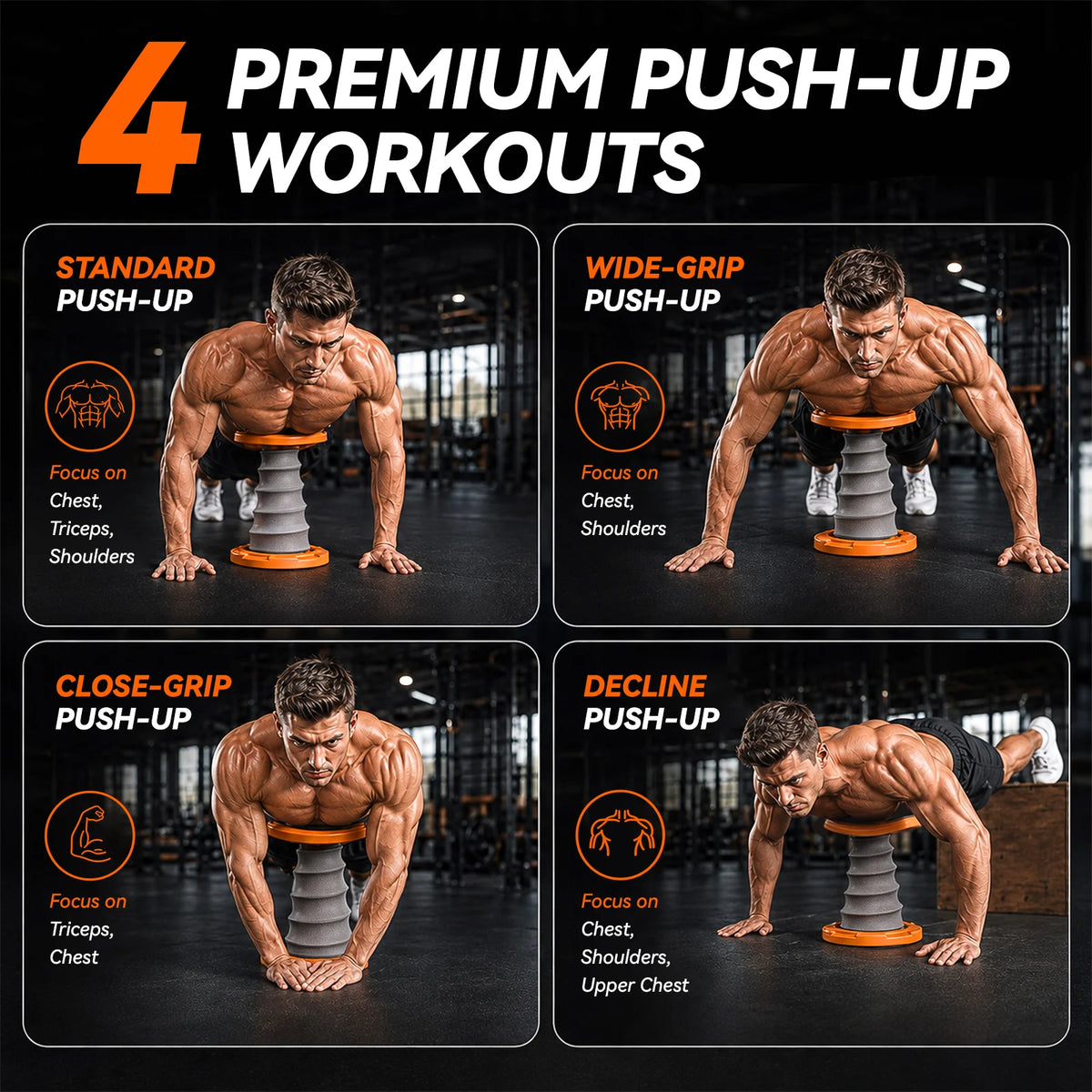 BestGod Automatic Rebound Push Up Bar BestGod®
