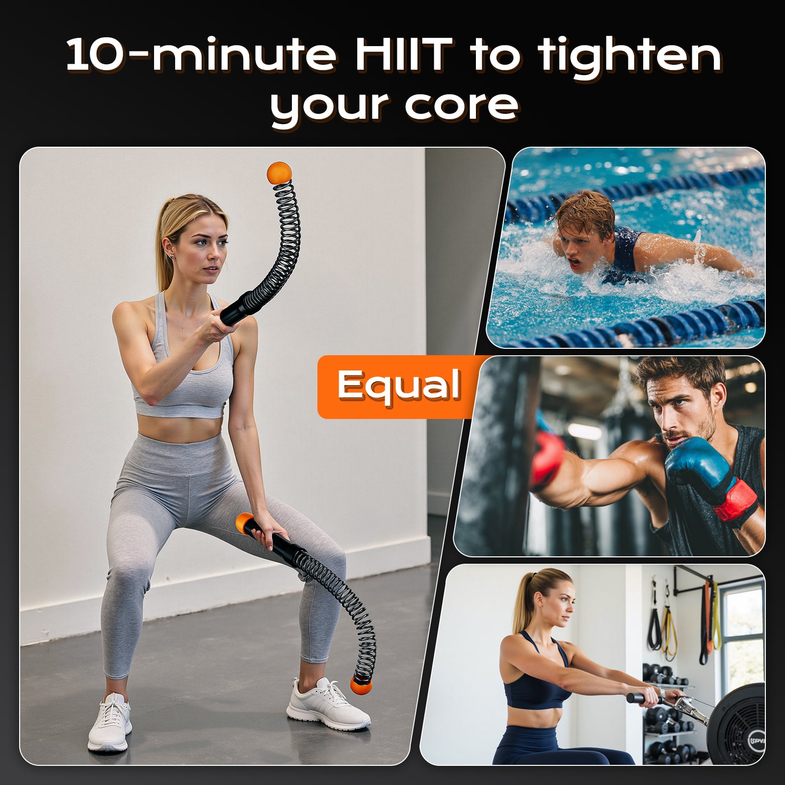 BestGod Heavy Duty Portable Cordless Battle Ropes - BestGod®
