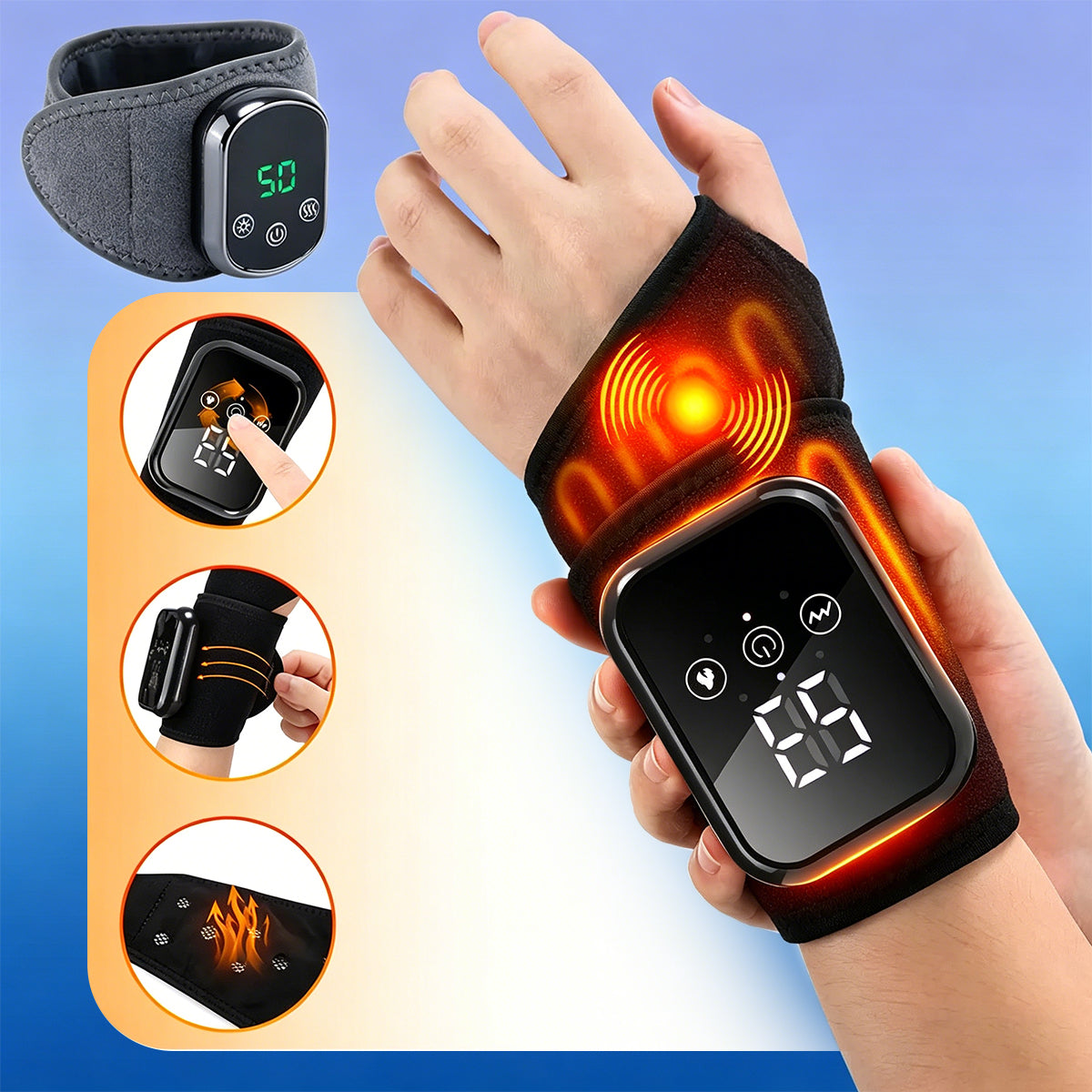 BESTGOD Electric Heating Wrist Massager - BestGod®
