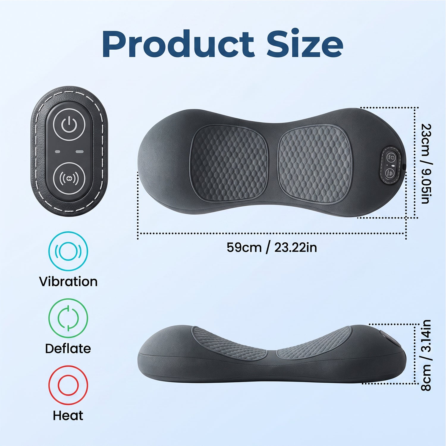 BestGod Triple Fusion Massager for Back Relief BestGod®