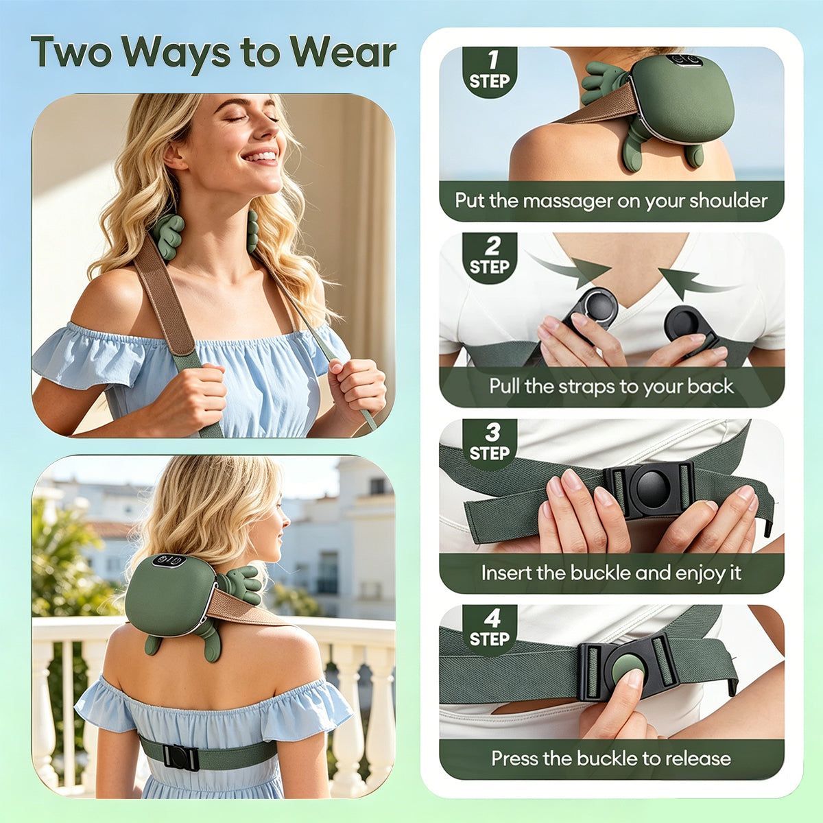 BESTGOD Bionic Finger Neck Shoulder Massager - BestGod®