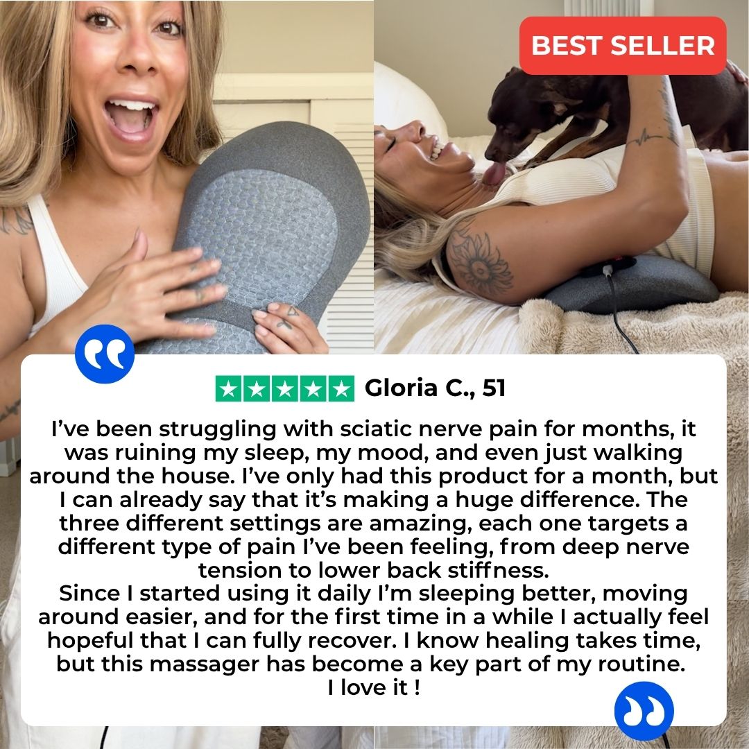 BESTGOD Triple Fusion Massager for Back Pain Relief - BestGod®