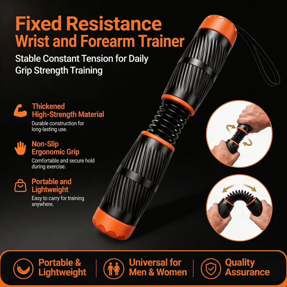 BestGod Fixed Resistance Wrist & Forearm Exerciser