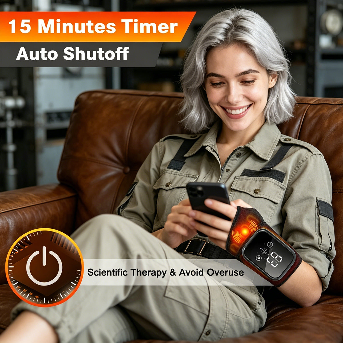 BESTGOD Electric Heating Wrist Massager - BestGod®