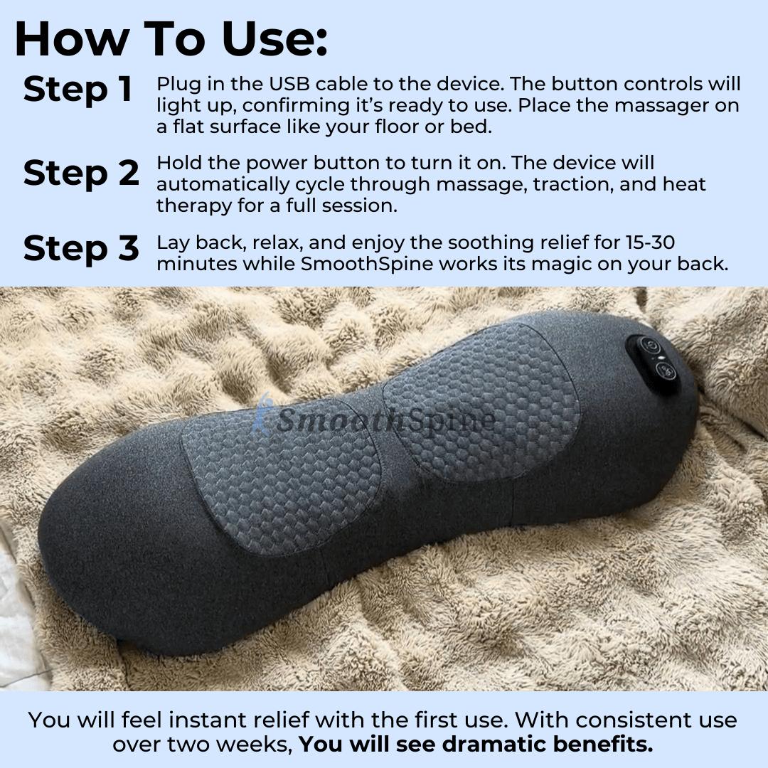 BESTGOD Triple Fusion Massager for Back Pain Relief - BestGod®