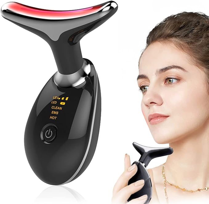BESTGOD EMS Thermal Neck Lifting Massager